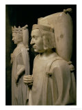 Effigies from the Tomb of Charles V the -amp;quot;Wise-amp;quot; circa 1364
